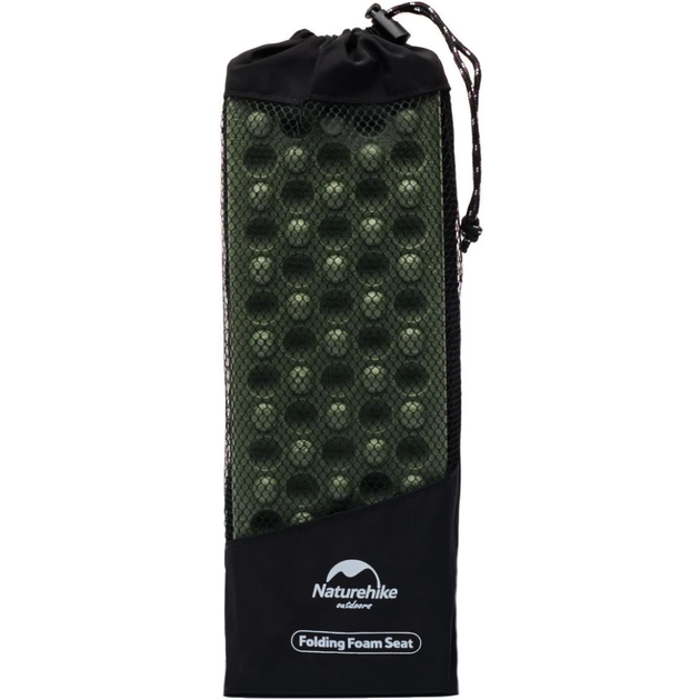 Сидушка Naturehike XPE NH20PJ025 15 мм складная с чехлом темно-зеленый - изображение 2