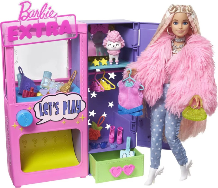 Zestaw do zabawy Barbie Extra Kreator stylu HFG75 (0194735040070) - obraz 3