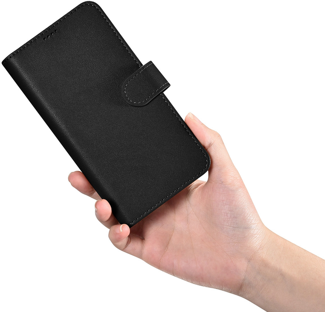 Etui z klapką iCarer Wallet Case do Samsung Galaxy S23 Black (6975092688273) - obraz 11