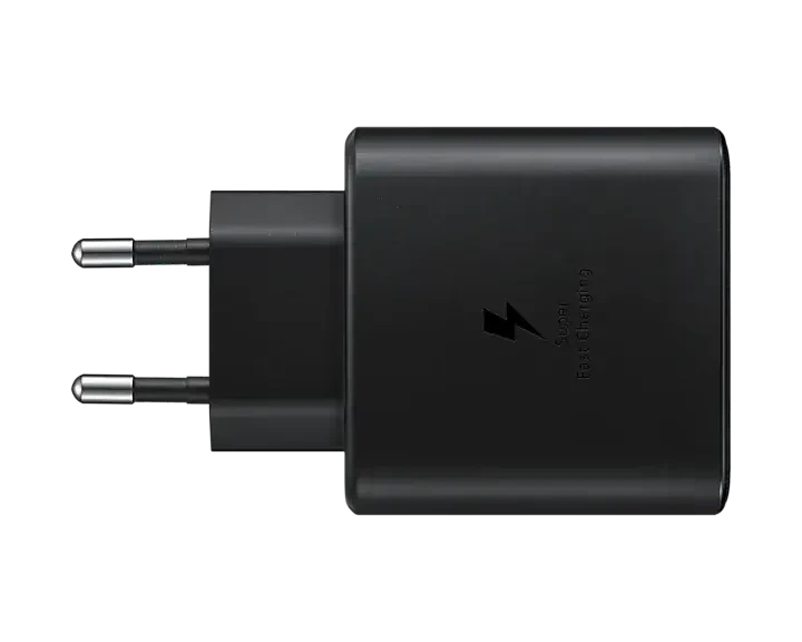 Сетевой зарядный устройство Sumsung 45 Вт PD Adapter No Logo Super Fast Charging 2.0 Черный - Фото 6 Сетевой зарядный устройство Sumsung 45 Вт PD Adapter No Logo Super Fast Charging 2.0 Черный - изображение 6