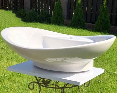Умывальник Snail «Гармония» 650*435мм Иней 102В110 - изображение 5