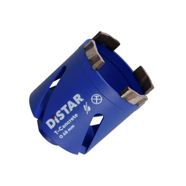 Сверло алмазное Distar 68x65-4xМ16 Т-Бетон (17984445079) - Фото 1 Сверло алмазное Distar 68x65-4xМ16 Т-Бетон (17984445079) - изображение 1
