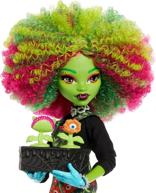 Кукла Монстер Хай Венера МакФлайтрап Клуб садоводов Книга страха Monster High Fearbook Venus McFlytrap Mattel (JDR59) (JDR59) - изображение 5