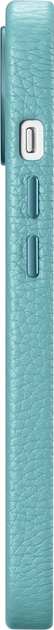 Etui iCarer Litchi Premium Leather Magsafe Back Case do Apple iPhone 14 Green (WMI14220709-GN) - obraz 13