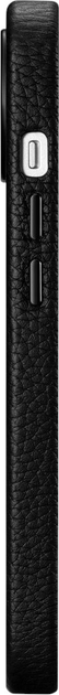 Etui iCarer Litchi Premium Leather Magsafe Back Case do Apple iPhone 14 Plus Black (WMI14220711-BK) - obraz 11