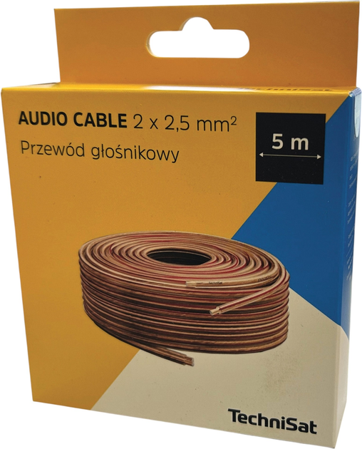Кабель TechniSat AUDIO CABLE 2 x 2.5 мм 5 м (76-5061-05) - зображення 2