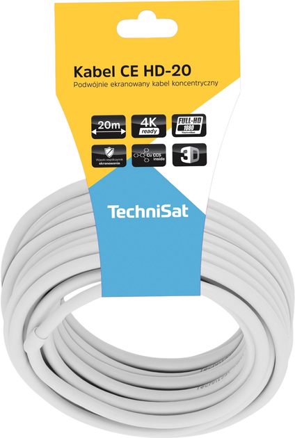 Коаксіальний кабель TechniSat KABEL CE HD 20 м (0002/3611) - зображення 2