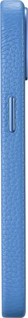 Etui iCarer Litchi Premium Leather Magsafe Back Case do Apple iPhone 14 Plus Light Blue (WMI14220711-LB) - obraz 13