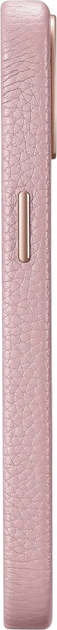Etui iCarer Litchi Premium Leather Magsafe Back Case do Apple iPhone 14 Plus Pink (WMI14220711-PK) - obraz 13