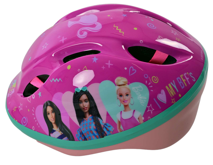 Kask rowerowy dziecięcy Volare Barbie 52-56 cm (8715347011726) - obraz 3