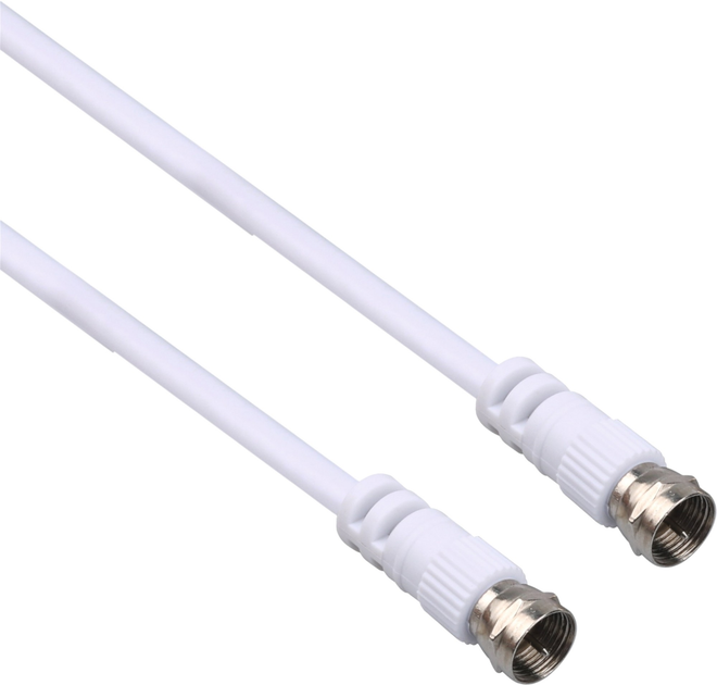 Kabel TechniSat Coaxial F - F 5 m White (76-4834-05) - obraz 2