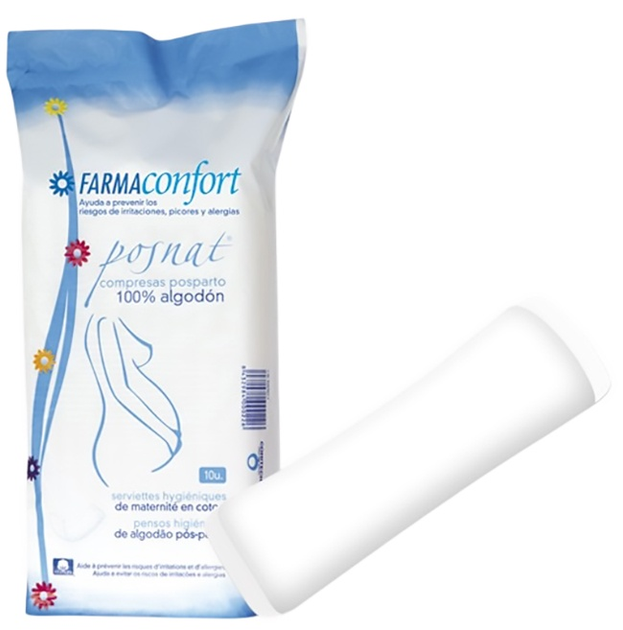 Післяпологові прокладки Farmaconfort Pharmaconfort Postpartum Comfort 10 шт (8432984000226) - зображення 2