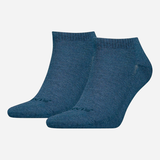 Zestaw skarpet męskich Levi`s Low Cut Tencel Org Co 2P 43/46 2 pary Niebieski - obraz 1