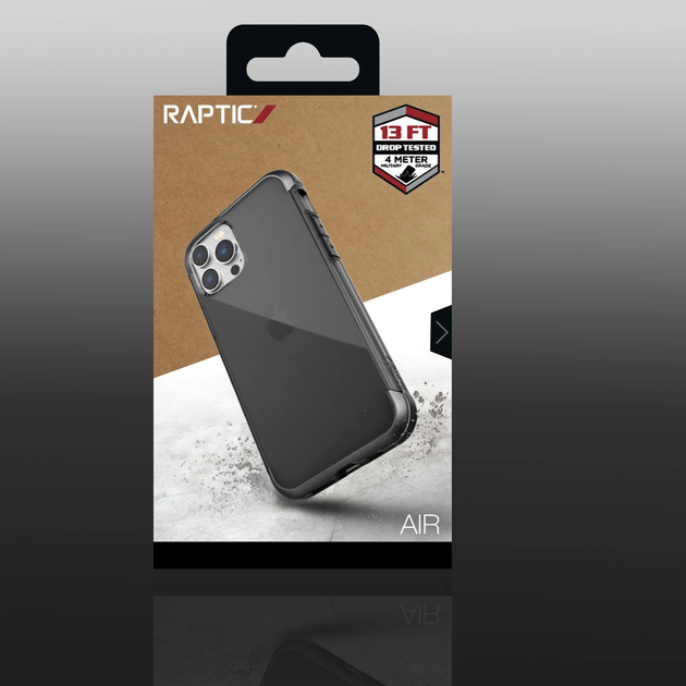 Etui Raptic X-Doria Air Case do Apple iPhone 14 Pro Max Black (6950941495523) - obraz 3