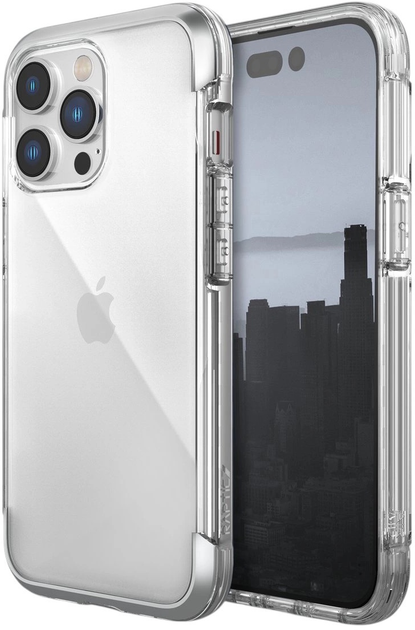 Etui Raptic X-Doria Air Case do Apple iPhone 14 Pro Max Silver (6950941495516) - obraz 1