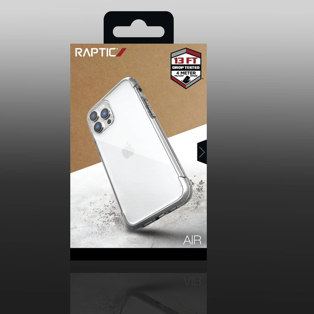 Etui Raptic X-Doria Air Case do Apple iPhone 14 Pro Max Silver (6950941495516) - obraz 3