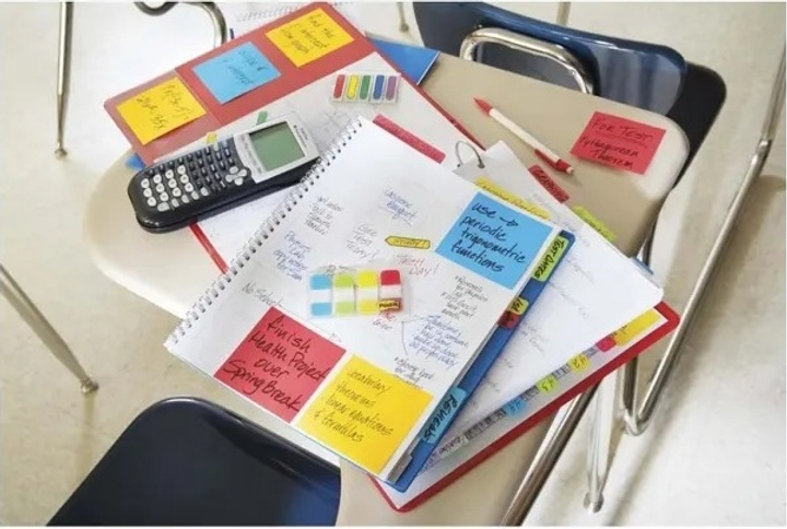 Набір паперу для нотаток 3M Post-It самоклейкий 76 x 76 мм 6 x 90 шт (4054596924437) - зображення 2
