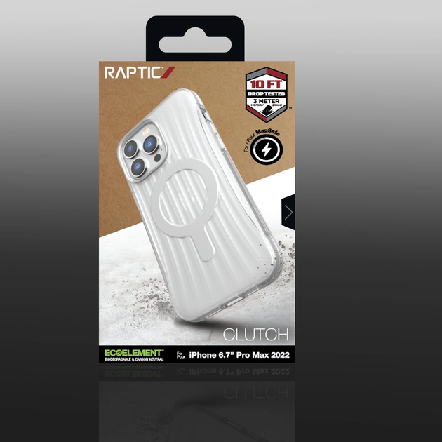 Etui Raptic X-Doria Clutch Built Case do Apple iPhone 14 Pro Max Transparent (6950941493291) - obraz 6