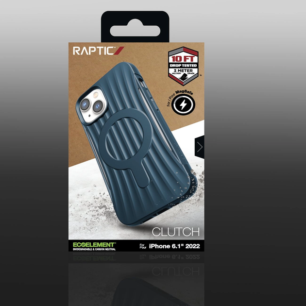 Панель Raptic X-Doria Clutch Built Case для Apple iPhone 14 Blue (6950941493222) - зображення 8