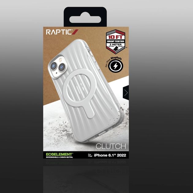 Etui Raptic X-Doria Clutch Built Case do Apple iPhone 14 Transparent (6950941493208) - obraz 8