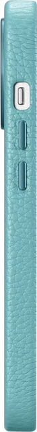 Etui iCarer Litchi Premium Leather Magsafe Back Case do Apple iPhone 14 Pro Max Green (WMI14220712-GN) - obraz 12