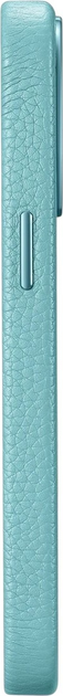 Etui iCarer Litchi Premium Leather Magsafe Back Case do Apple iPhone 14 Pro Max Green (WMI14220712-GN) - obraz 13