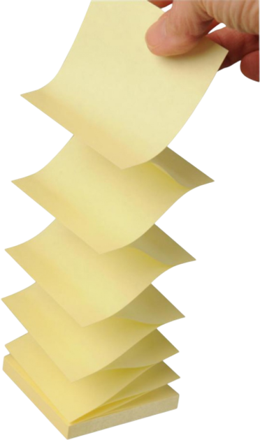 Zestaw papieru do notatek 3M Post-It samoprzylepny z podajnikiem do karteczek 76 x 76 mm 100 x 12 szt (4054596723313) - obraz 2