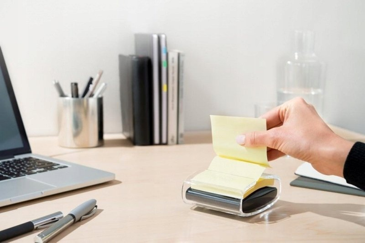 Zestaw papieru do notatek 3M Post-It samoprzylepny z podajnikiem do karteczek 76 x 76 mm 100 x 12 szt (4054596723313) - obraz 4