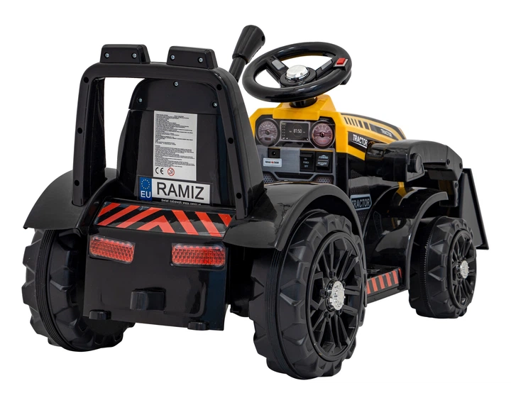 Traktor Spychacz G320 dla najmłodszych dzieci Żółty (5903864956375) - obraz 7