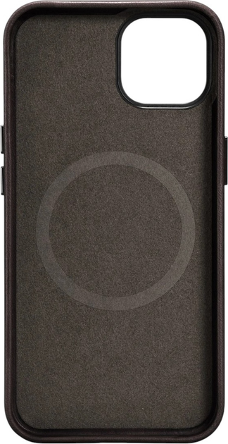Панель iCarer Oil Wax Premium Leather Magsafe Back Case для Apple iPhone 14 Camel Tan (WMI14220701-BN) - зображення 3