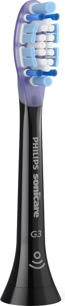 Główki szczoteczki do zębów Philips Sonicare G3 Premium Gum Care 2 szt. Czarne (HX9052/88) - obraz 3