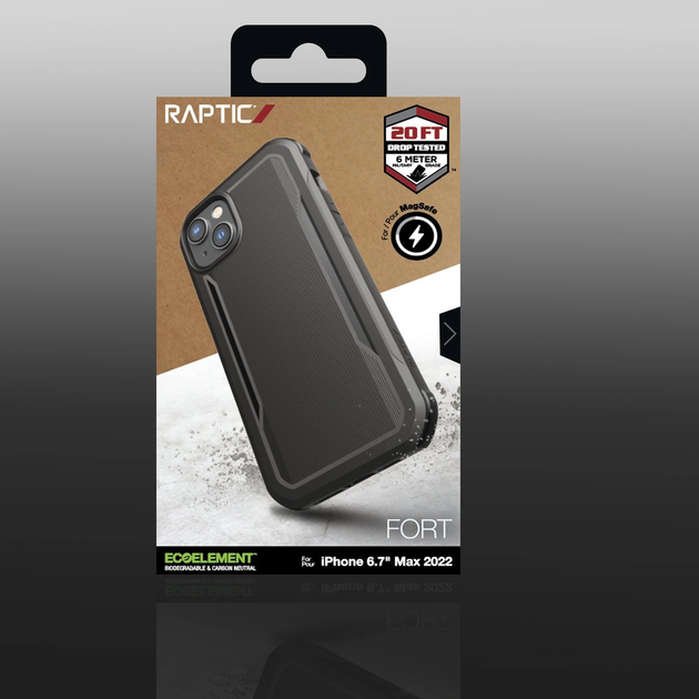 Etui Raptic X-Doria Fort Case do Apple iPhone 14 Plus Black (6950941493635) - obraz 9