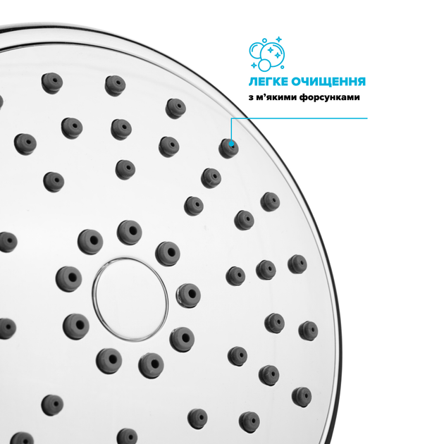 Водосберегающая душевая лейка DROP SPA3F-110CH с 3 SPA потоками - Экономия 42% - изображение 7