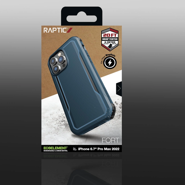 Панель Raptic X-Doria Fort Case для Apple iPhone 14 Pro Max Blue (6950941493673) - зображення 9