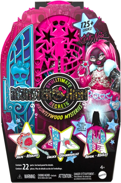 Zestaw-niespodzianka Monster High Straszy-sekrety Catty Noir z serii Tajemnice Straszywoodu (JBG82) - obraz 2