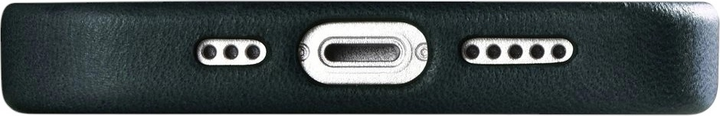 Панель iCarer Oil Wax Premium Leather Magsafe Back Case для Apple iPhone 14 Plus Dark Blue (WMI14220703-BU) - зображення 13