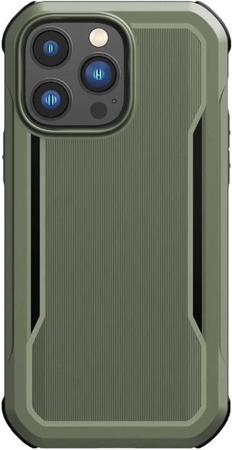 Etui Raptic X-Doria Fort Case do Apple iPhone 14 Pro Green (6950941493598) - obraz 1