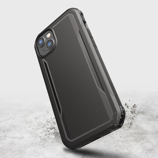 Etui Raptic X-Doria Fort Case do Apple iPhone 14 Black (6950941493574) - obraz 7