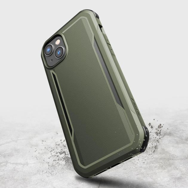 Etui Raptic X-Doria Fort Case do Apple iPhone 14 Green (6950941493567) - obraz 7