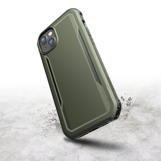 Etui Raptic X-Doria Fort Case do Apple iPhone 14 Green (6950941493567) - obraz 8