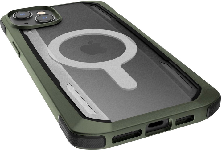 Etui Raptic X-Doria Secure Case do Apple iPhone 14 Plus Green (6950941493529) - obraz 6