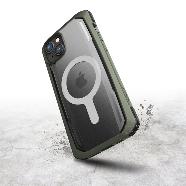 Etui Raptic X-Doria Secure Case do Apple iPhone 14 Plus Green (6950941493529) - obraz 8
