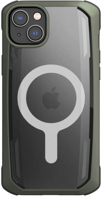 Etui Raptic X-Doria Secure Case do Apple iPhone 14 Green (6950941493468) - obraz 1