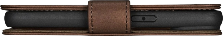 Чохол-книжка iCarer Oil Wax Premium Leather 2in1 Wallet Case з RFID для Apple iPhone 14 Plus Brown (WMI14220723-BN) - зображення 5