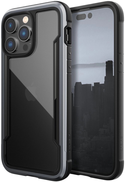 Etui Raptic X-Doria Shield Case do Apple iPhone 14 Pro Max Black (6950941494090) - obraz 1