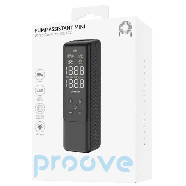 Автомобильный насос Proove Pump Assistant Mini 85W черный. - изображение 2