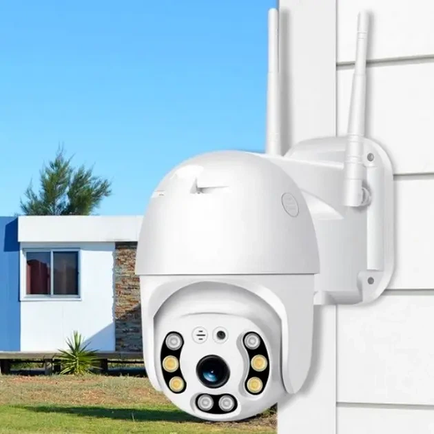 Уличная поворотная IP камера видеонаблюдения WiFi N3 6913 - 2mp ICSee - камера наружного наблюдения для дома - Фото 4 Уличная поворотная IP камера видеонаблюдения WiFi N3 6913 - 2mp ICSee - камера наружного наблюдения для дома - изображение 4