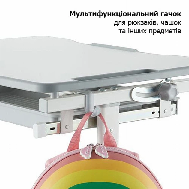 Комплект трансформер EQUIPIFY B207EDU blue парта + стул эргономический регулировка высоты - Фото 9 Комплект трансформер EQUIPIFY B207EDU blue парта + стул эргономический регулировка высоты - изображение 9