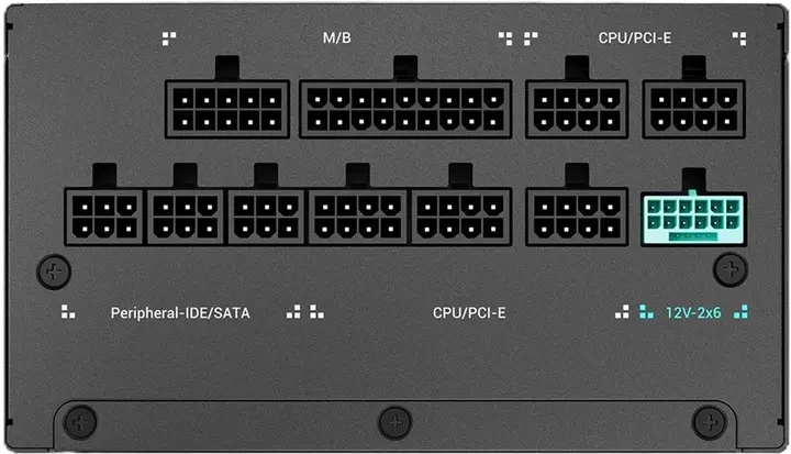 Блок питания DeepCool PN850M 850W (R-PN850M-FC0B-JGEU) - Фото 3 Блок питания DeepCool PN850M 850W (R-PN850M-FC0B-JGEU) - изображение 3
