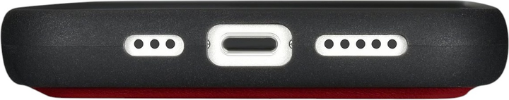 Чохол-книжка iCarer Real Cowhide Premium Leather 2in1 Wallet Case з RFID для Apple iPhone 14 Pro Max Red (WMI14220728-RD) - зображення 8